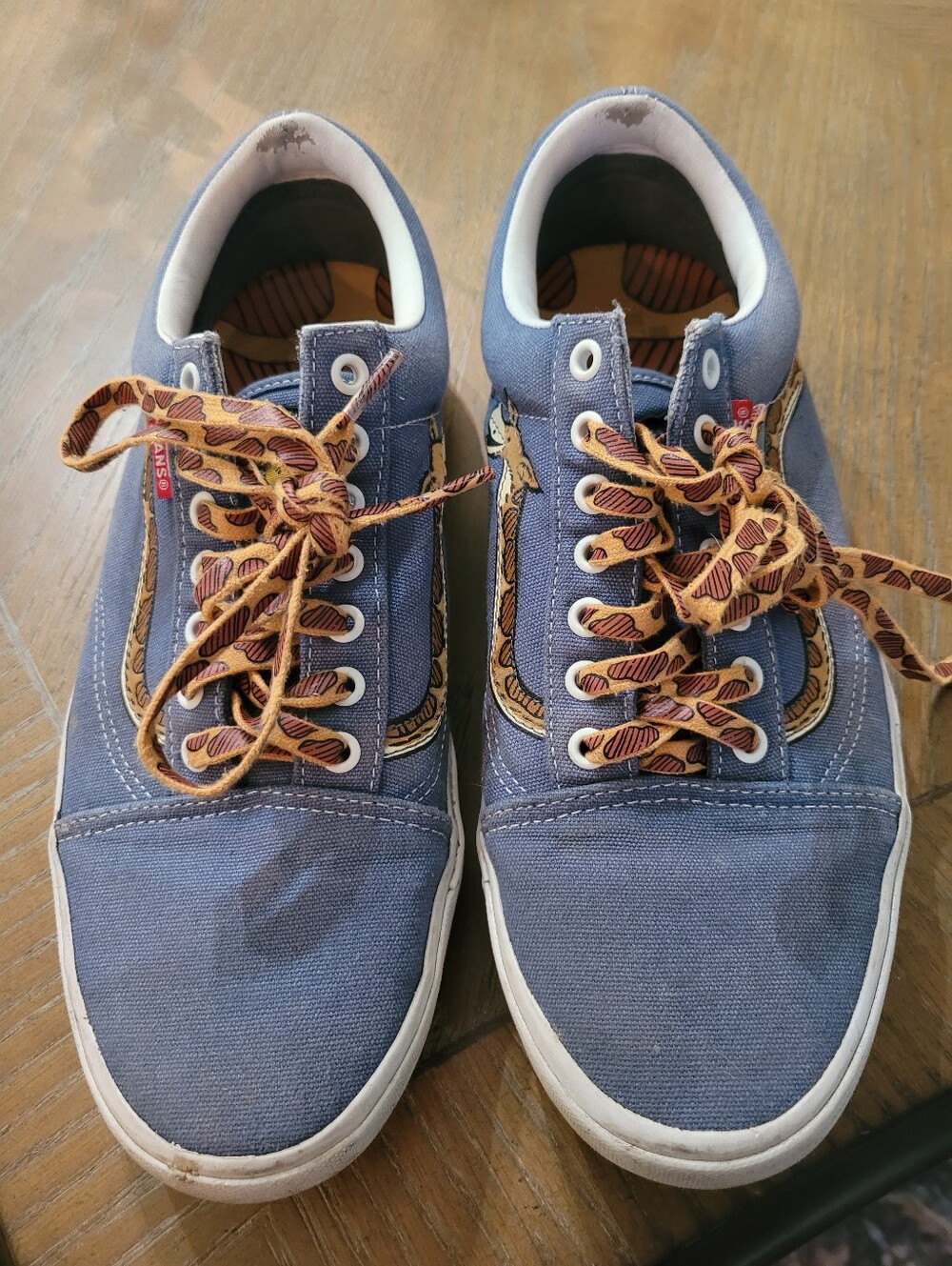 Fairdale X Vans BMX Old Skool Giraffe Waffle Sneakers Size 11